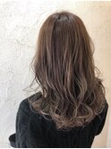柔らかアッシュベージュ
