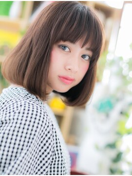 カバーヘア ブリス 北浦和(COVER HAIR bliss) ★ダブルバングの大人かわいい小顔ワンカール前下がりボブ★6