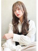 Lien☆メルティブラウン×ローライト×シースルーバング　立川
