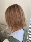 セシルカットフリンジウェーブ×大人かわいい前髪ココアブラウン