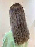 #ホワイトミルクティー#バレイヤージュ#髪質改善#長浜#ブリーチ