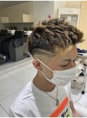 ベリーショートフェードカット