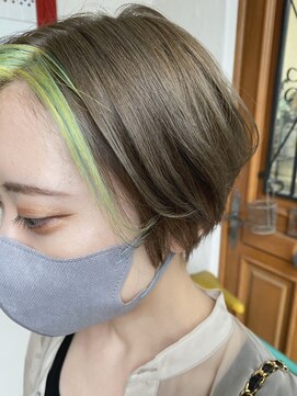 パディントン(Paddington) 話題のハンサムショートにリゾート感をプラス☆