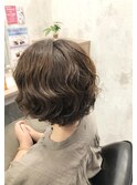 ふわふわショートボブ