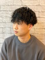 ヘアサロン 銀座マツナガ新宿店(hair salon)&nbsp;ツイストスパイラルマッシュ【新宿/理容室/バーバー】