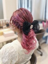 ヘアセットサロン ミント(Hair set salon MINT)&nbsp;編み込みポニーテール