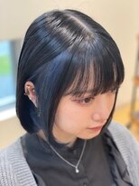 ヘアブロス 水戸店(hair BROS) インナーカラー/アッシュブラック/30代40代50代