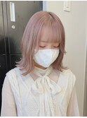 ba859_ハイトーンベビーピンクヘルシースタイルホワイトピンク