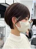 ［岩井style］20代30代40代耳掛けショートヘア