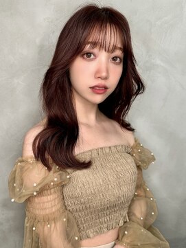 グロー 大宮(GLROW) 韓国大宮顔周り髪質改善レイヤー前髪カットくびれ韓国風韓国ヘア