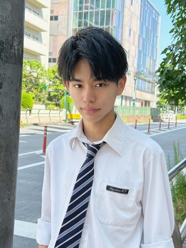 ゴールド 京都(GOALD) ツイストスパイラル波打ちスパイラルセンターパート刈り上げ束感