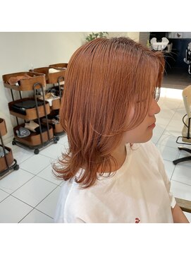 ページ リコ(page Liko produce by I'm) 〇オレンジカラー　ミディアムレイヤー◯