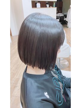 ジップ 浜田店(zip) 艶髪ショートボブ×２０代モテ可愛い