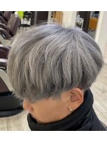 フリットグラン(FRIT GRAND)&nbsp;シルバーマッシュ＆フェードカット