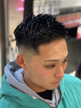 ビート バーバーショップ 大阪駅前第3ビル店(BEET BARBERSHOP) 爽やかツーブロックショート短髪ビジネスマン梅田メンズ