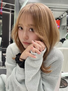 レディアル 渋谷(REDEAL) ワンホンヘア/韓国ヘア/ウルフ/前髪[レイヤーカット/渋谷