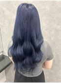 ネイビーブルー ダブルカラー ハイトーン 成増