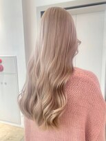 ダブルカラーブロンドベージュカラーケアブリーチハイトーン韓国