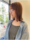 ボブ / ブリーチなしカラー / 鎖骨ボブ〔久屋大通/久屋/丸の内〕
