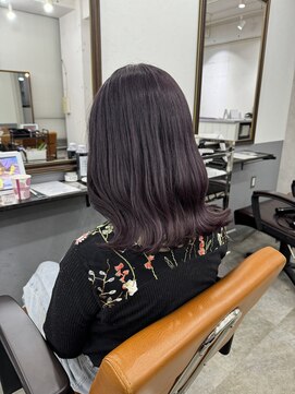アジールヘア 北千住駅西口店(agir hair) ピンクラベンダーカラー ピンクカラー ラベンダーカラー