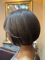 アメリアム 大阪上本町店(Ameri amu.)&nbsp;【ブラウン/ミディアム/似合わせボブ】#Ameri