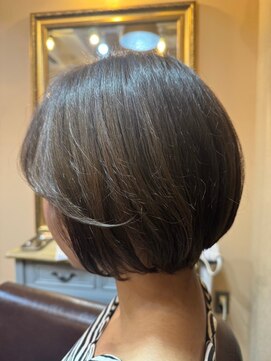 アメリアム 大阪上本町店(Ameri amu.) 【ブラウン/ミディアム/似合わせボブ】#Ameri