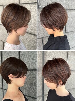 マリーラディアント(MARYRADIANT)の写真/50代からの女性ならではの髪質やお悩み、骨格に合わせたカットで360°どこから見てもキレイなシルエット♪