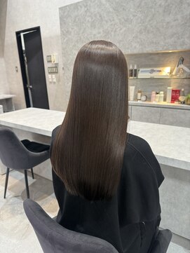 ローカス(Locus) 透明感♪髪質改善カラー/グレージュ/チョコレートカラー