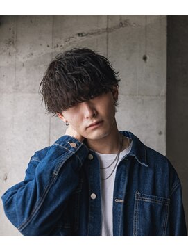 サップ 吹田店(Sup) 波巻きパーマ シャドウパーマ マッシュ