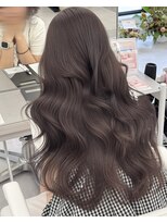 アマトウキョウスマートサロン(AMA TOKYO×Smart Salon) 韓国ヘア 透明感カラー ラベンダーグレージュ