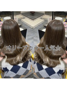 ヘアーアンドメイク アビディング(hair&make abiding) 髪質改善カラー