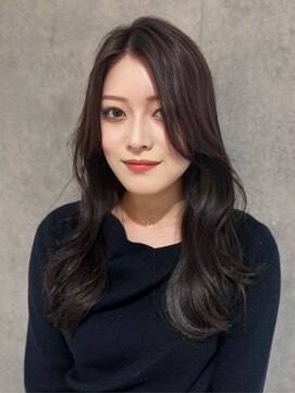 エアー 青山(AIR) 透明感カラーアッシュグレージュレイヤーカット髪質改善