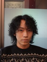 ディッセンバー 伊勢崎(December) メンズショート/センターパート/パーマ/ニュアンスパーマ