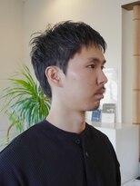 ディッセンバー 伊勢崎(December) メンズショート/センターパート/パーマ/ニュアンスパーマ