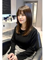 ミュー(MU) 艶感レイヤー×ニュアンスベージュ