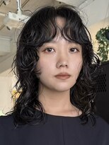 シキ(SIKI)&nbsp;髪質改善パーマ透明感カラーダブルカラーブリーチボブ