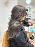 【Tierra美侑】プレミアムケアカラーで叶うチャコールグレー