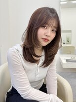 アイトーキョーエス 渋谷(AI TOKYO S)&nbsp;オリーブベージュ/前髪/渋谷/イメチェン/レイヤーカット