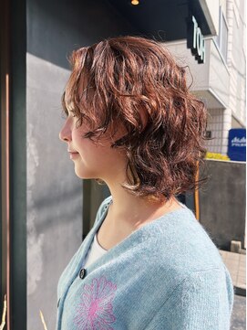 トオ(TOH) 癖毛カット癖毛パーマナチュラルパーマウルフパーマレイヤーボブ