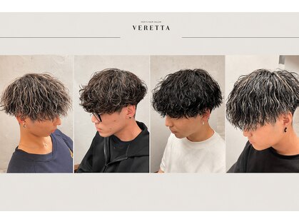 メンズサロン【メンズパーマ/フェザー/ツイスト/ツイスパ】 veretta. 香里園店の写真