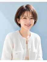 ライクバイコトナ 越谷(RIKE by kotona)&nbsp;ショートボブ髪型20代30代40代50代前髪あり前髪なし面長丸顔越谷