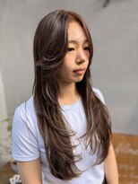 フロー(flow.)&nbsp;艶感　イノアカラー×レイヤーカット