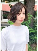 お手入れ楽ちん。パーマスタイル。