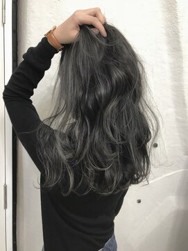 フォーク(FOLK) 恵比寿＿YAMATO 外国人風3Dハイライト_グレージュ_