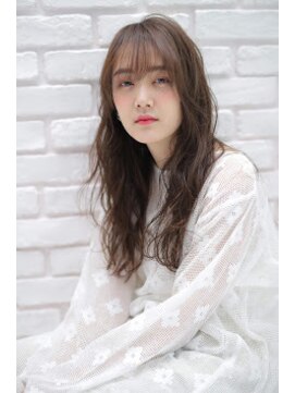 ソワン ドゥ ブレス 立花店(soin de brace) 大人かわいいフェニミンロング/ココアベージュ