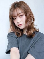 アイティー バイ アルバム 浦和店(IT by ALBUM)&nbsp;カジュアルミディ_セシルカットココアブラウン_37401