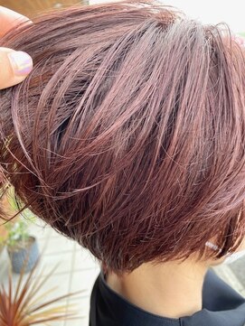 ヘアーブランドジン パルト(HAIR BRAND Jin Palt) パープルみたいなピンク系カラー