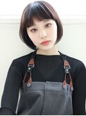 丸みショートボブ
