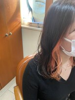 テトラ バイ ネオリーブ 横浜西口店(tetra by neolive)&nbsp;イヤリングカラー♪ サーモンピンク