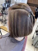クアトログランシュ ひたちなか店(QUATRO×GranCieux)&nbsp;脱白髪染めハイライト